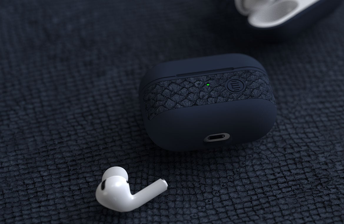 Husa pentru Apple AirPods Pro NJORD Vatn Petrol